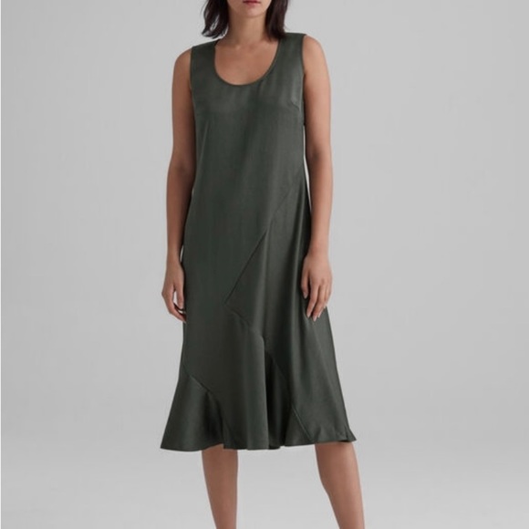 Club Monaco Seamed Bias Dress NWT Size 10 - Picture 1 of 9